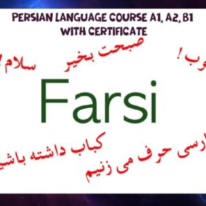 Persian language course A1, A2, B1 with certificate