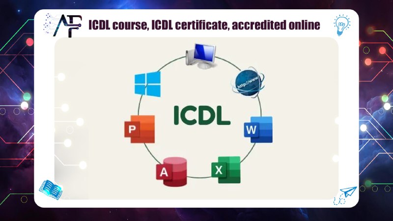 ICDL course, ICDL certificate, accredited online