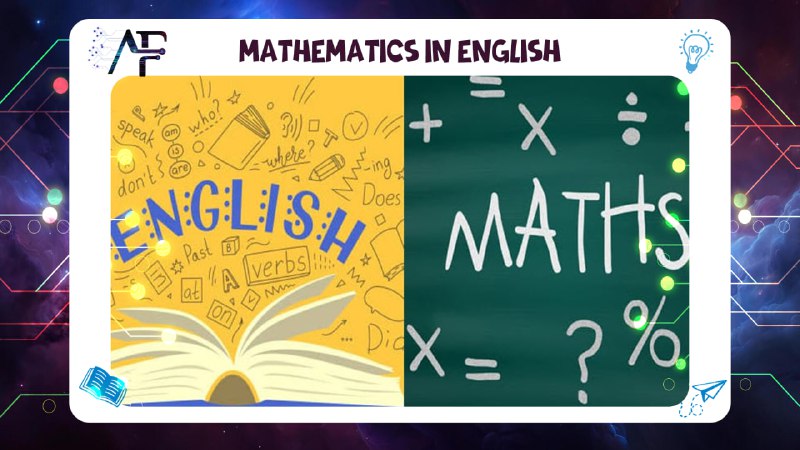 Mathematics in English