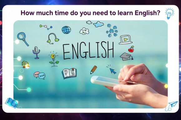 How much time do you need to learn English? 55780380