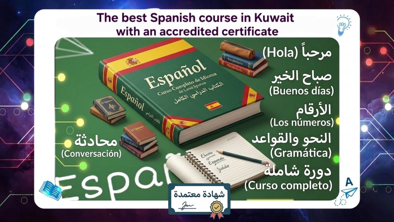 best Spanish course in Kuwait with an accredited certificate 55780380