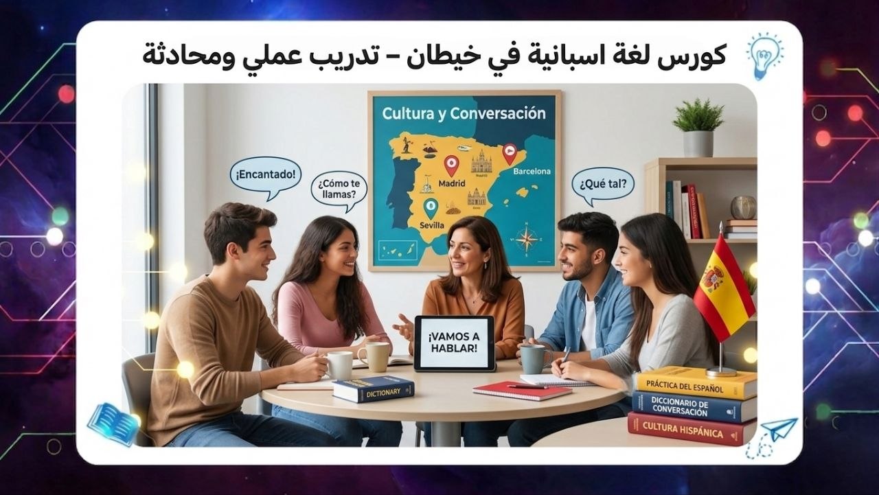 كورس لغة اسبانية في خيطان – تدريب عملي ومحادثة سجل معنا 55780380