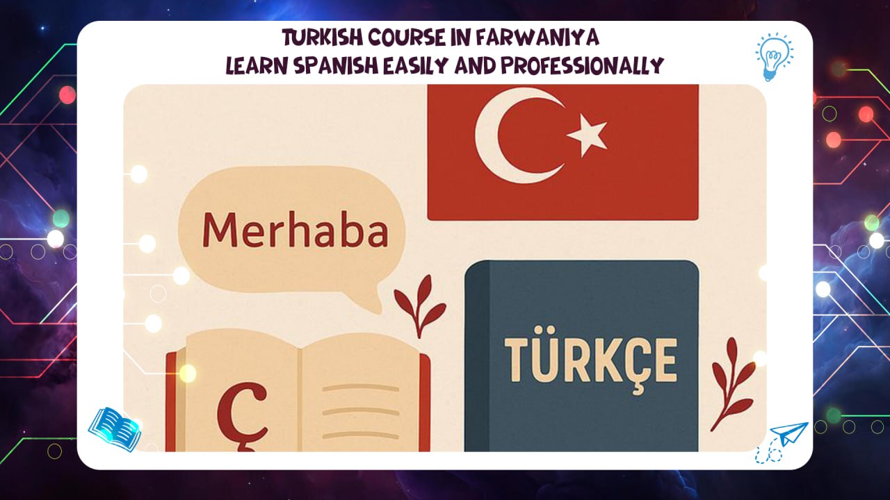 Turkish course in Farwaniya – learn Spanish easily and professionally across the equipped halls of AFT Institute 55780380