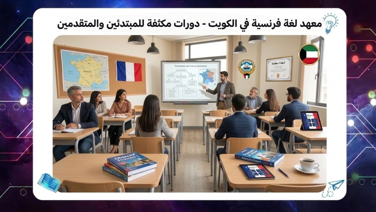 معهد لغة فرنسية في الكويت – دورات مكثفة للمبتدئين والمتقدمين55780380