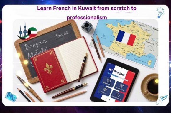 learn French in Kuwait from scratch to professionalism available via the unified number 55780380
