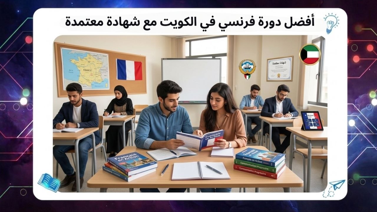 أفضل دورة فرنسي في الكويت مع شهادة معتمدة سجل الآن 55780380