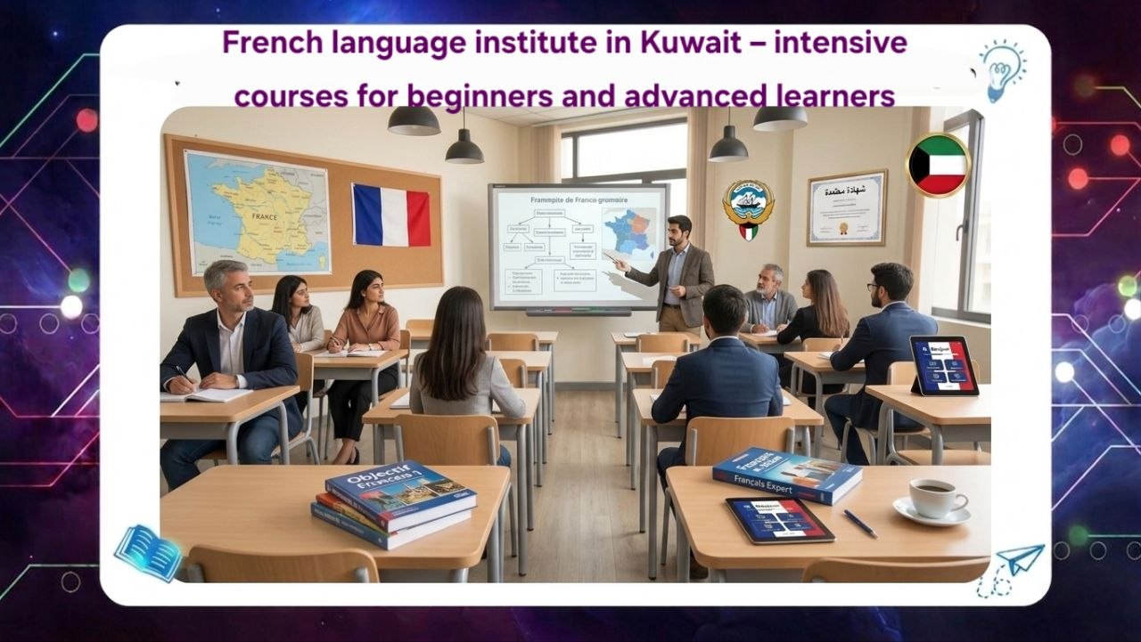 French language institute in Kuwait – intensive courses for beginners and advanced levels 55780380