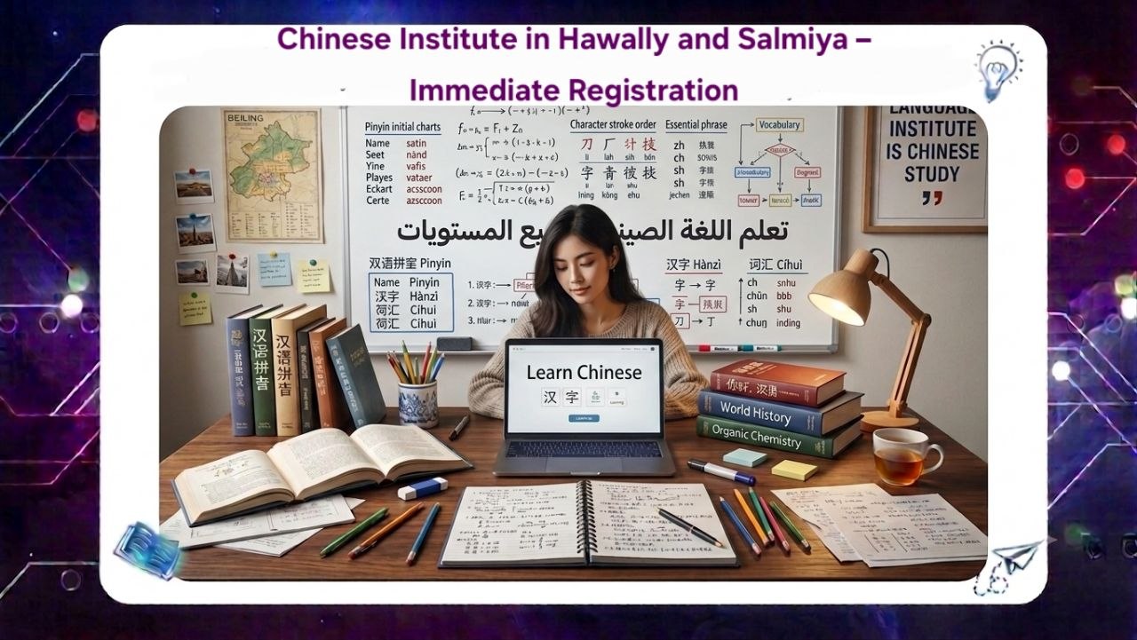 Chinese institute in Hawally and Salmiya – immediate registration represents a smart 55780380