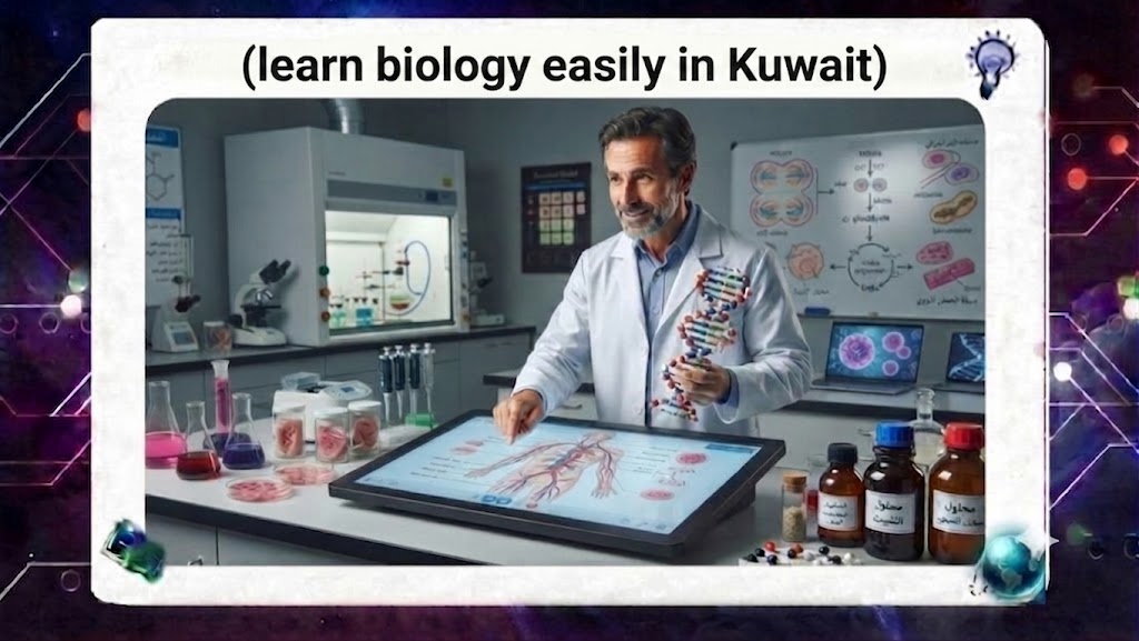 learn biology easily in Kuwait by enrolling in an educational institute AFT 55780380