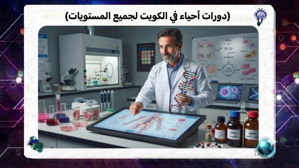 تعلم الأحياء بسهولة في الكويت اقوى وافضل معهد بالكويت 2026 55780380