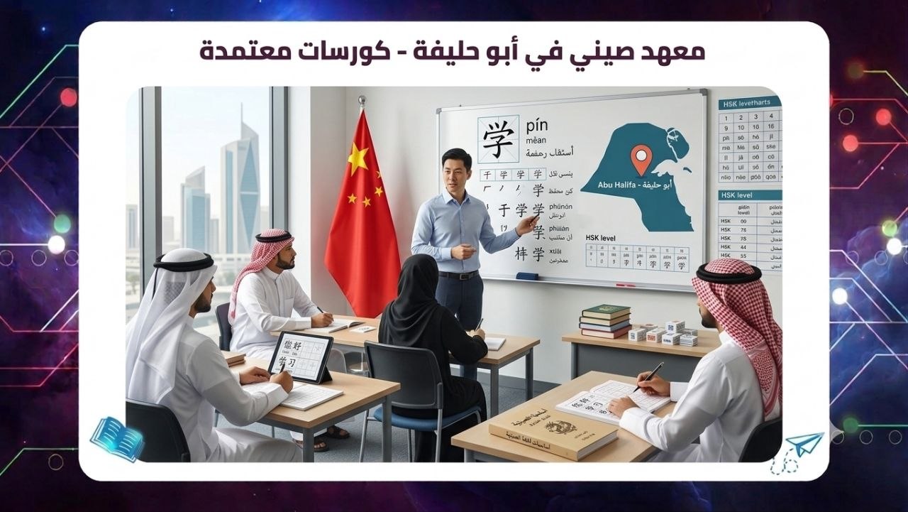 معهد صيني في أبو حليفة – كورسات معتمدة اقوى معهد بالكويت 2026 55780380