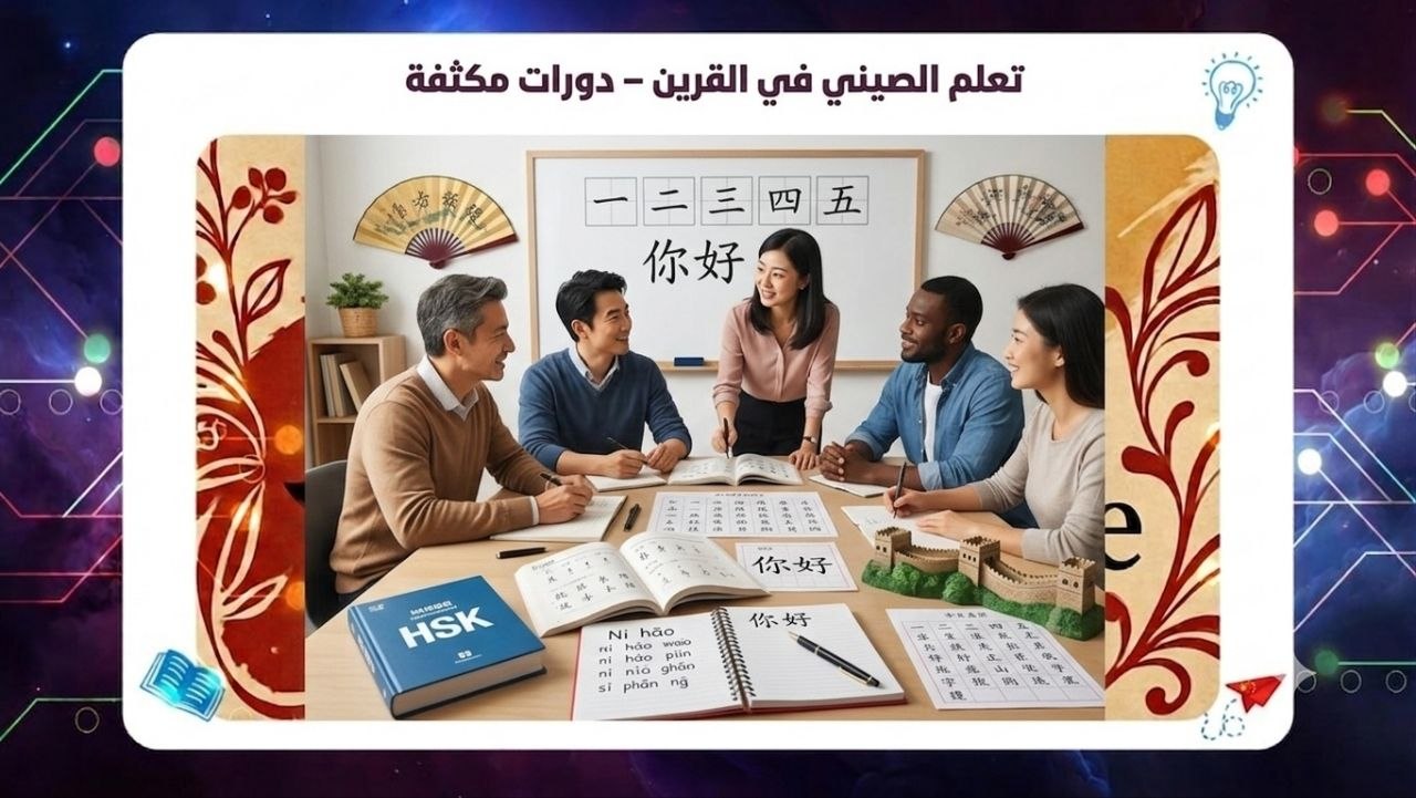 تعلم الصيني في القرين – دورات مكثفة سجل الآن بافضل معهد بالكويت 2026 55780380
