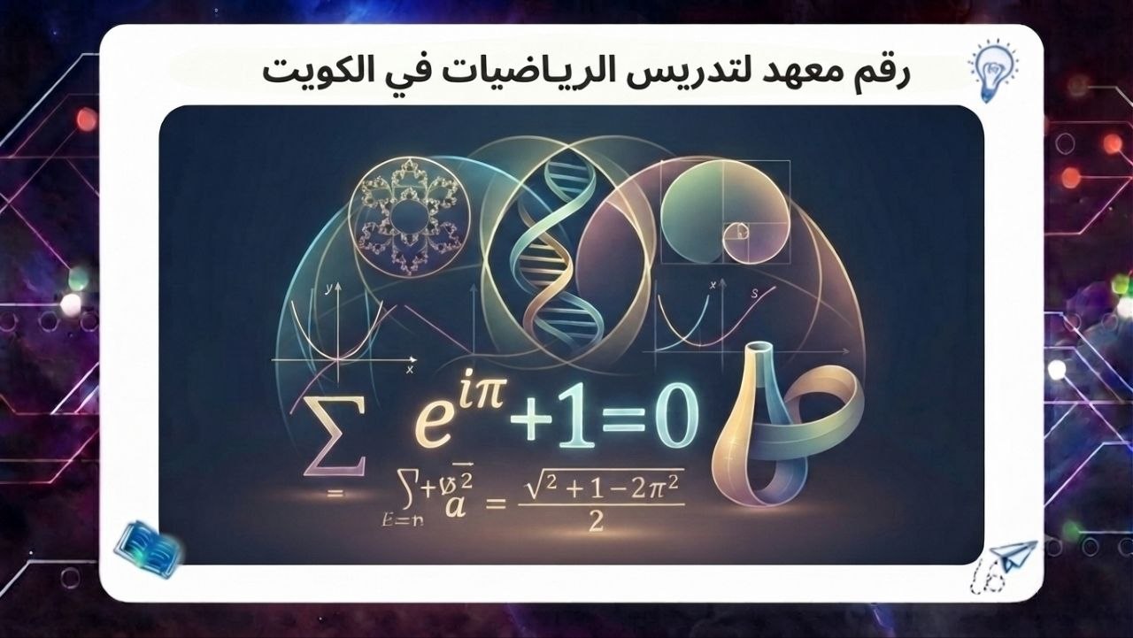 رقم معهد لتدريس الرياضيات في الكويت سجل الآن معنا بالكويت 55780380