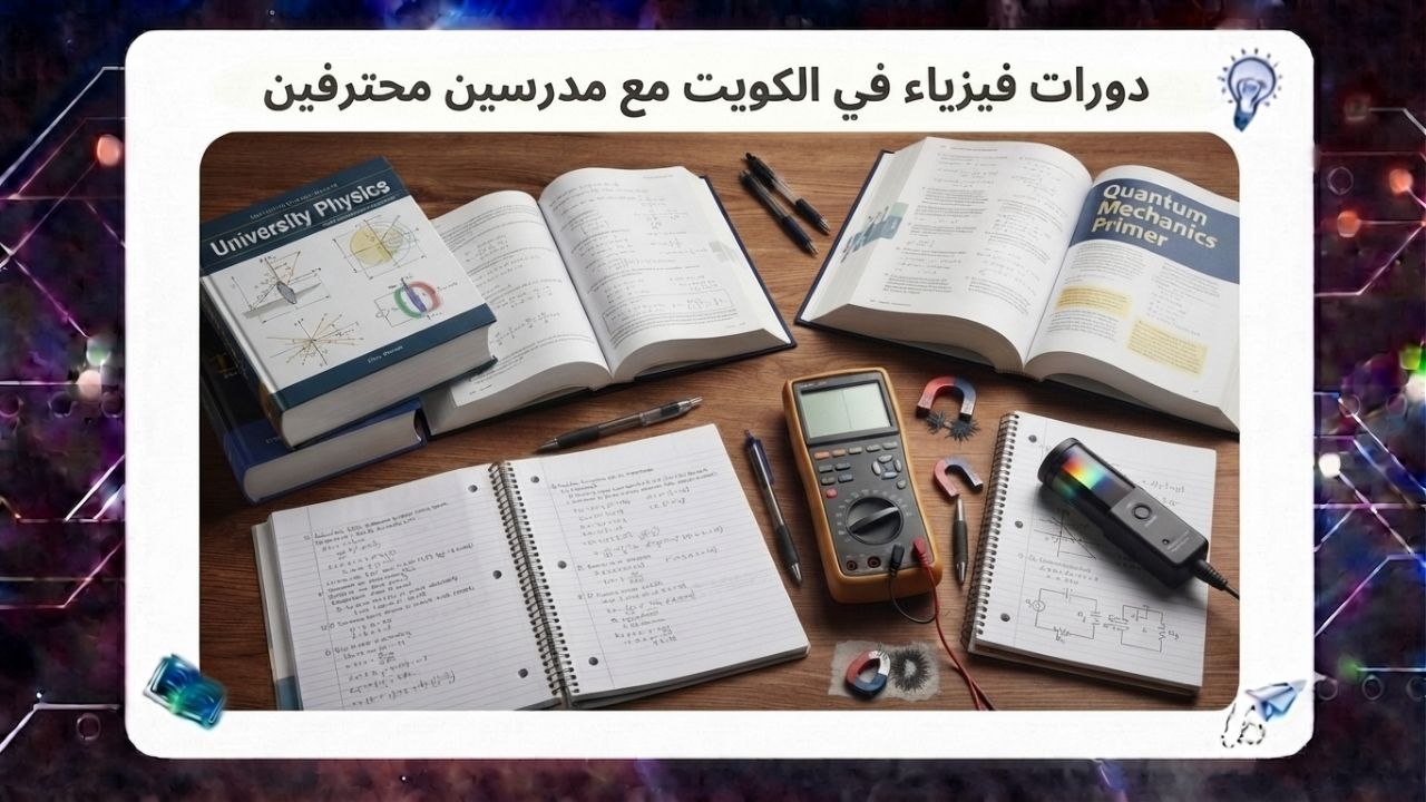 دورات فيزياء في الكويت مع مدرسين محترفين سحل الآن معنا 55780380