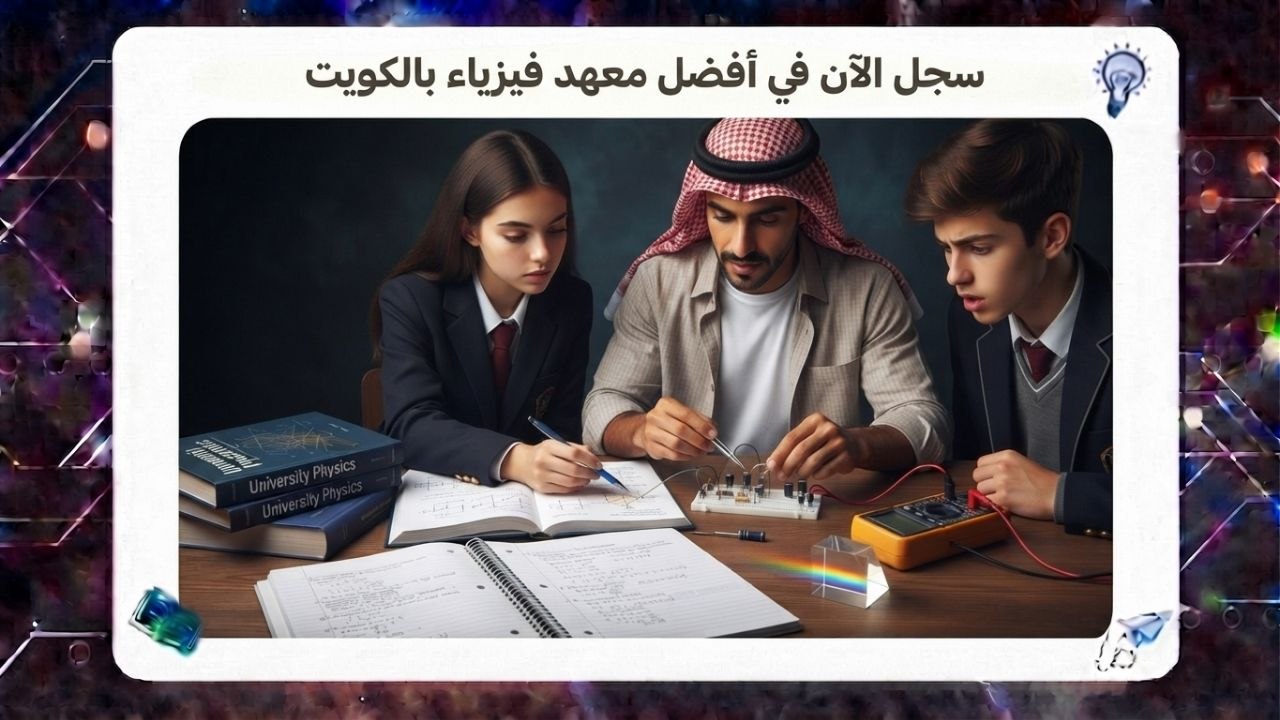 سجل الآن في أفضل معهد فيزياء بالكويت حسم خاص ٤٥٪ 2026 55780380
