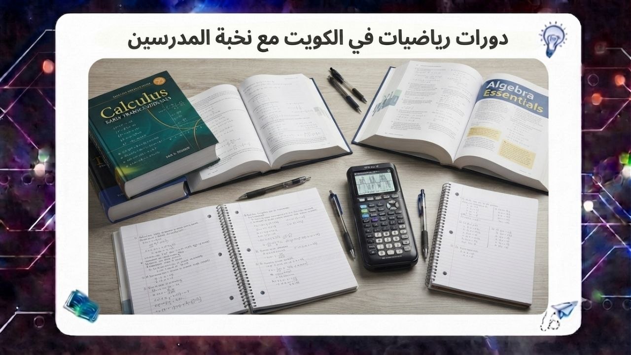 دورات رياضيات في الكويت مع نخبة المدرسين سجل معنا الآن بحسم 45٪ 2026 55780380