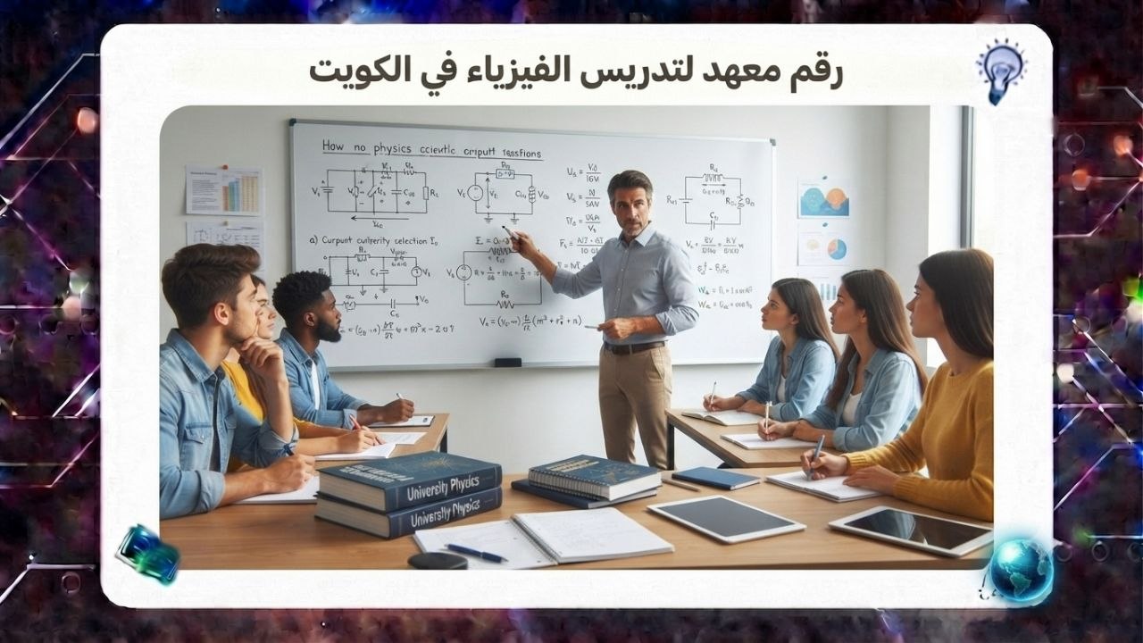 رقم معهد لتدريس الفيزياء في الكويت اقوى معهد بالكويت 2026 55780380