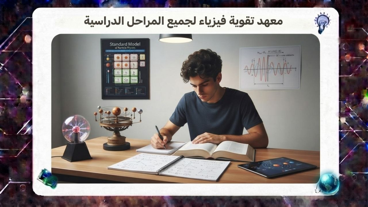 معهد تقوية فيزياء لجميع المراحل الدراسية سجل معنا باقوى معهد بالكويت 2026 55780380