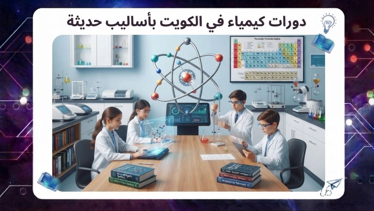 دورات كيمياء في الكويت بأساليب حديثة اقوى معهد بالكويت 2026 55780380