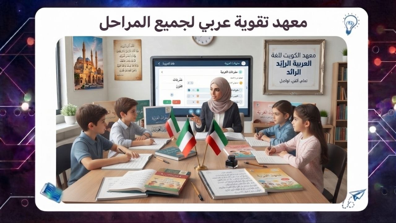معهد تقوية عربي لجميع المراحل سجل الآن بحسم 45٪ 2026 55780380