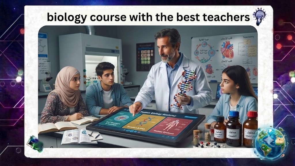 biology course with the best teachers because it helps them understand the subject in a simplified way 55780380