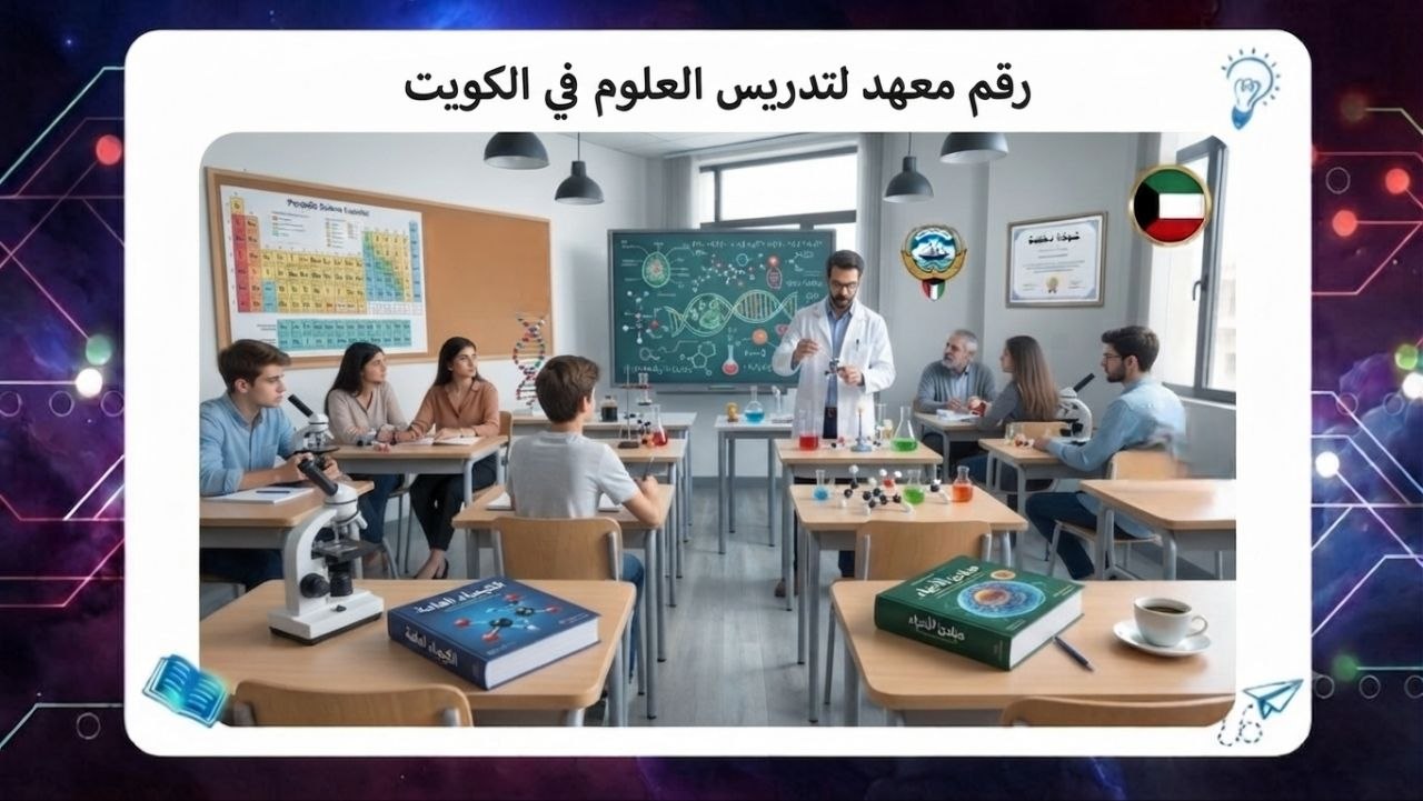 رقم معهد لتدريس العلوم في الكويت 55780380 سجل الآن بحسم 45٪ 2026