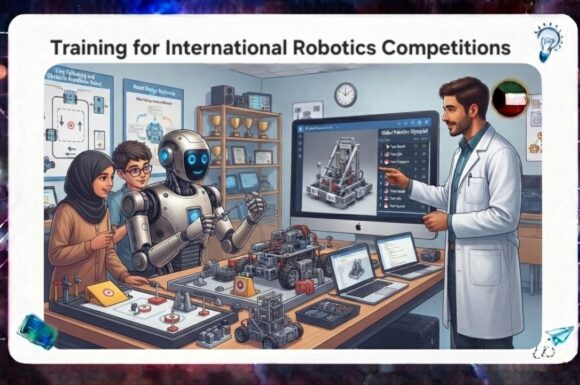 training for international robotics competitions AFT Institute in Kuwait 55780380