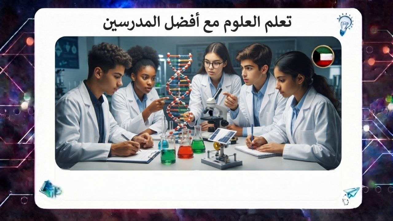 تعلم العلوم مع أفضل المدرسين اهم معهد بالكويت 2026 55780380
