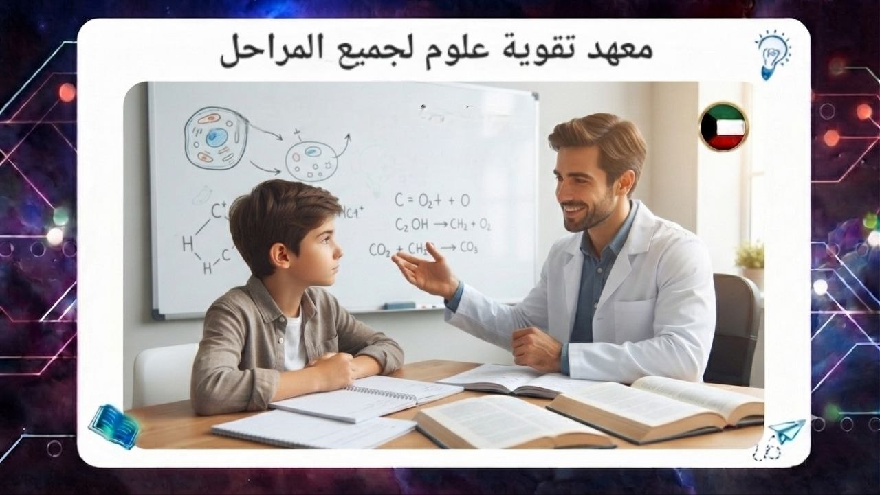 معهد تقوية علوم لجميع المراحل 55780380 سجل الآن بافضل معهد بالكويت 2026 55780380