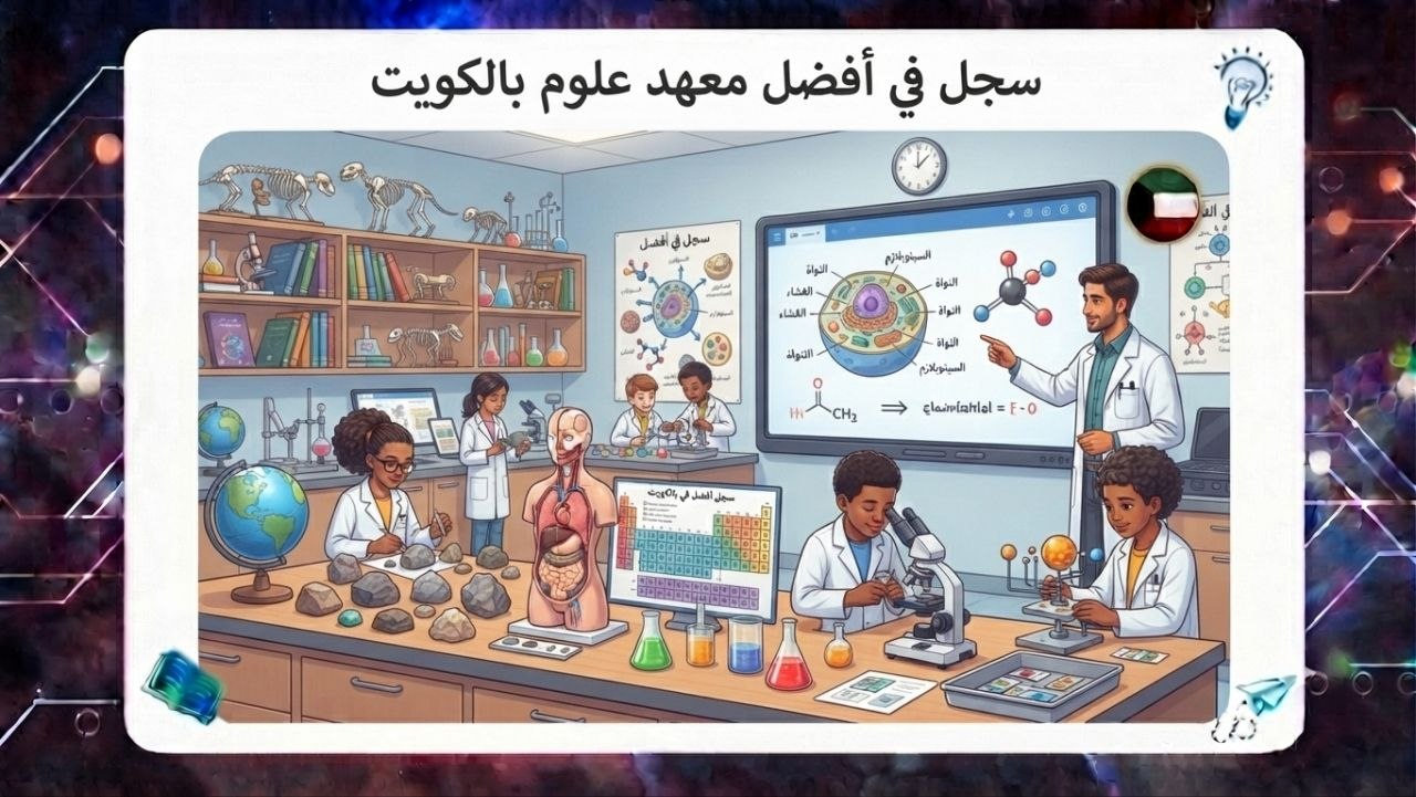 سجل في أفضل معهد علوم بالكويت افضل معهد بالكويت 2026 55780380