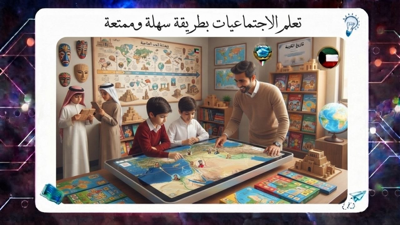 تعلم الاجتماعيات بطريقة سهلة وممتعة سجل الآن بحسم 45٪ 2026 55780380