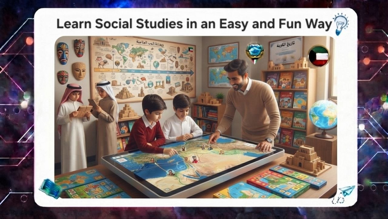 learn social studies in an easy and enjoyable way, AFT Institute in Kuwait 55780380