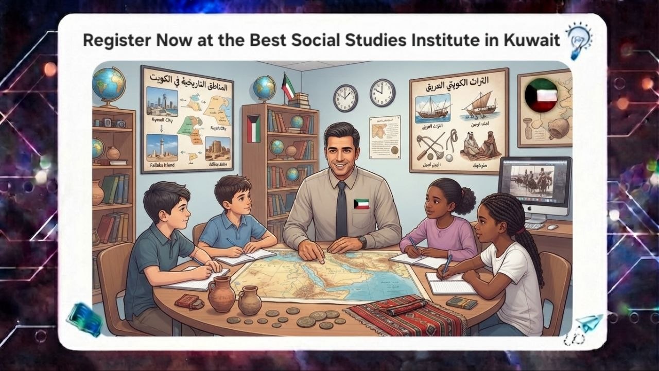 enrolling now in the best Social Studies institute in Kuwait 55780380